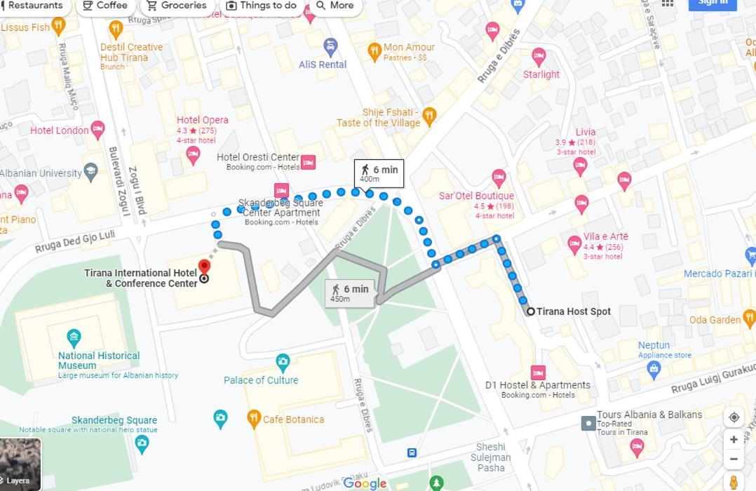 Angie'S Perfect Location Flat - Walk To Sights Tirana Exteriör bild