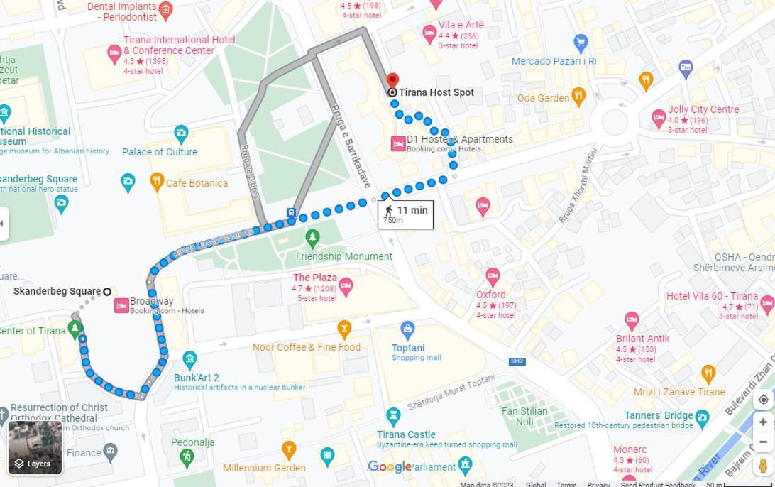 Angie'S Perfect Location Flat - Walk To Sights Tirana Exteriör bild