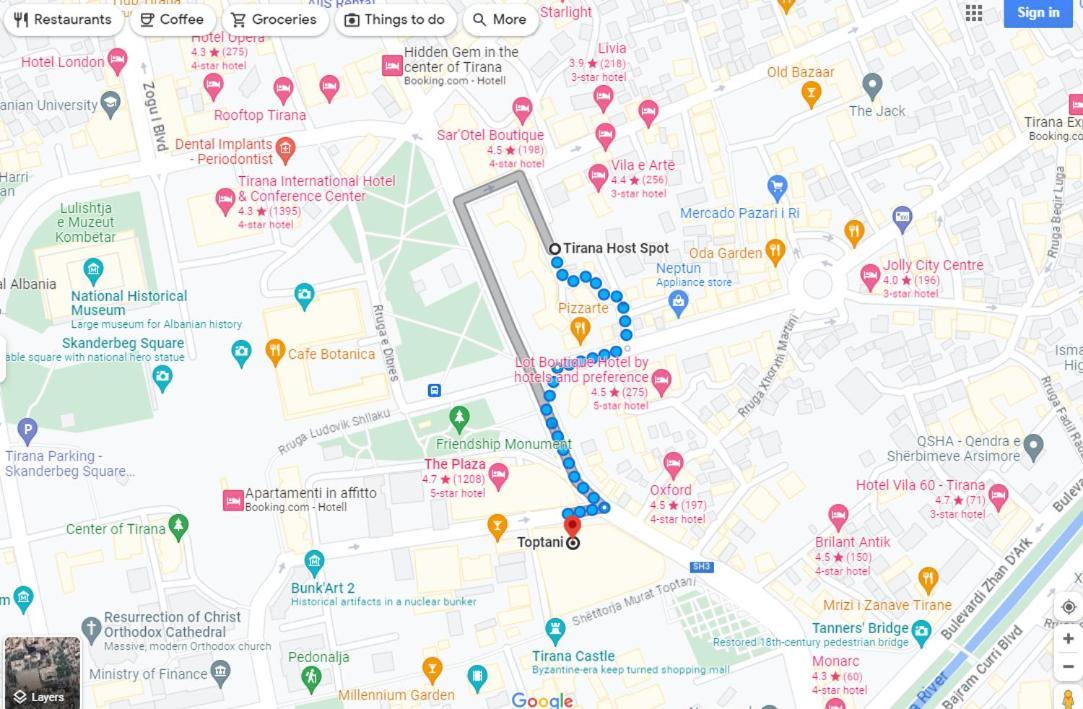 Angie'S Perfect Location Flat - Walk To Sights Tirana Exteriör bild